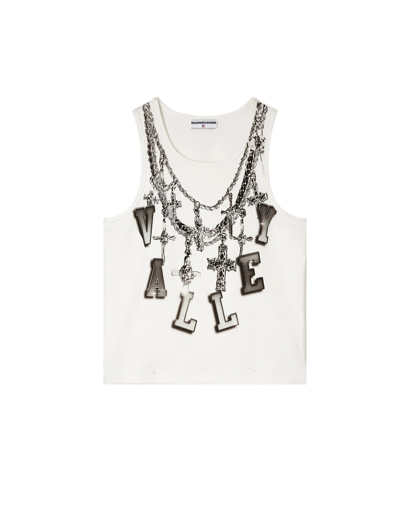 Vale Forever Chain Tank Top White